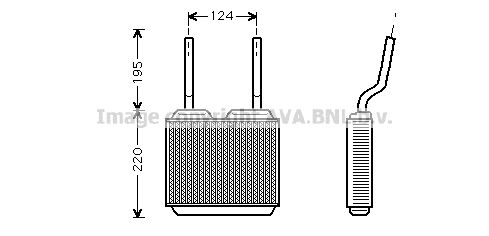 AVA QUALITY COOLING Lämmityslaitteen kenno OL6132